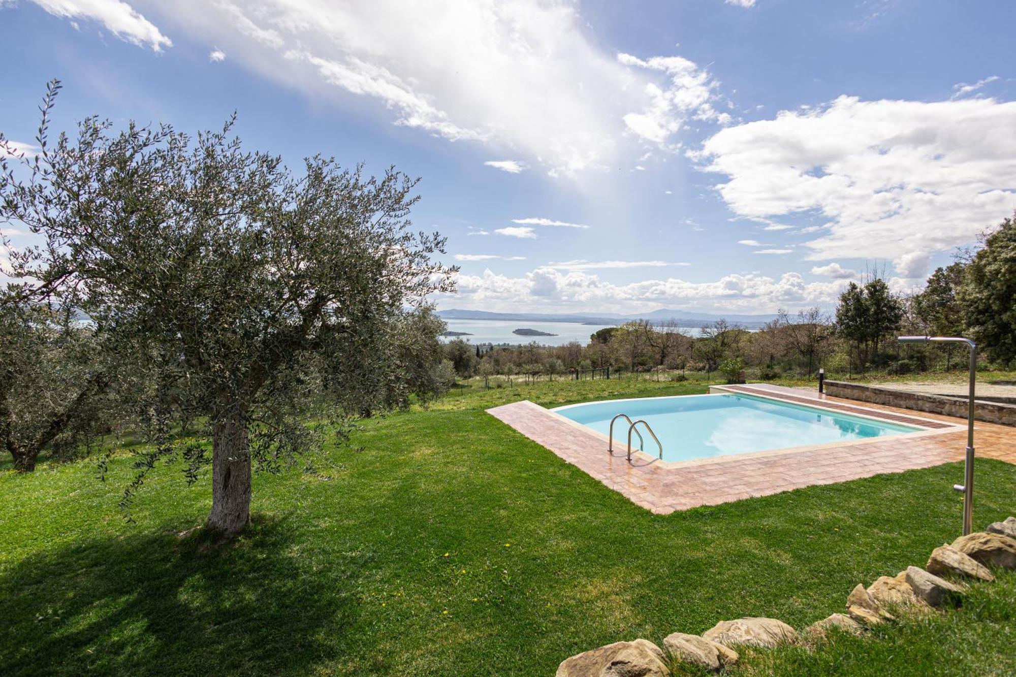 Di Colle In Colle - Country House With Private Pool Villa Tuoro sul Trasimeno Eksteriør bilde