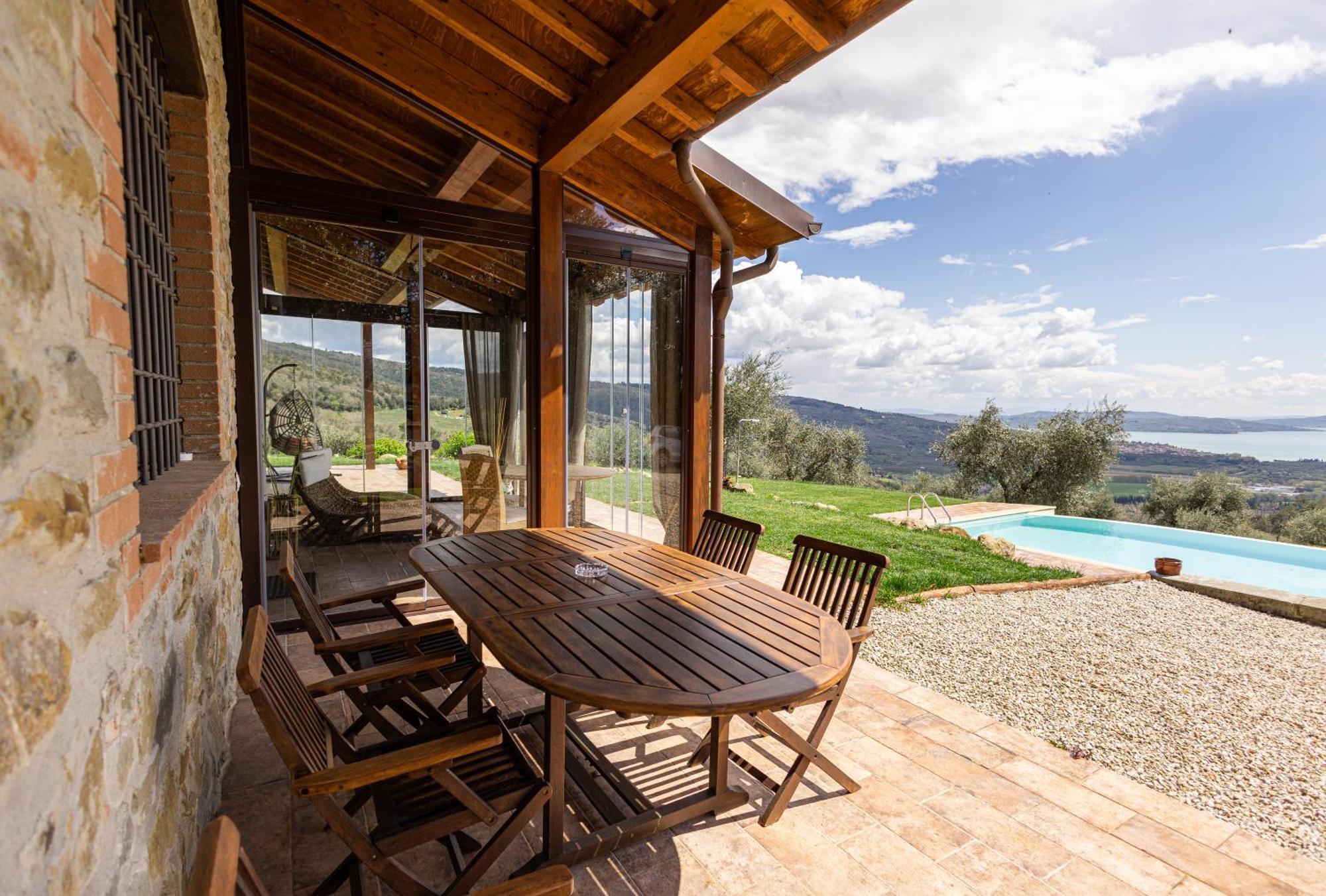 Di Colle In Colle - Country House With Private Pool Tuoro sul Trasimeno Eksteriør bilde