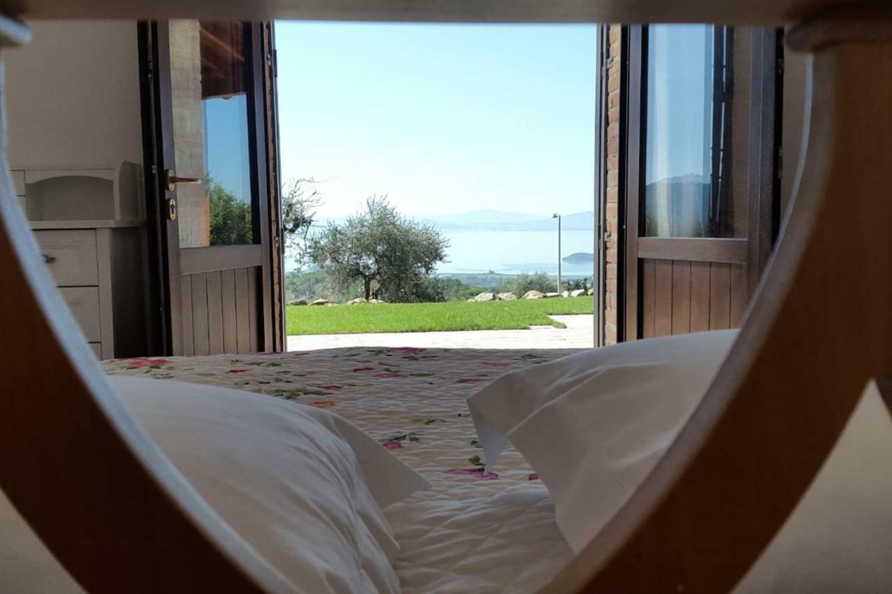 Di Colle In Colle - Country House With Private Pool Tuoro sul Trasimeno Eksteriør bilde